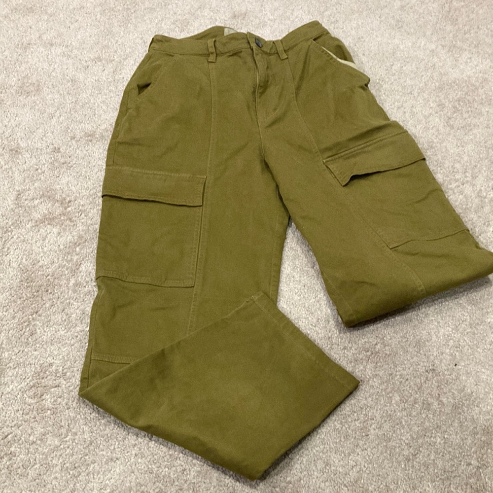 Green Cargo Pants